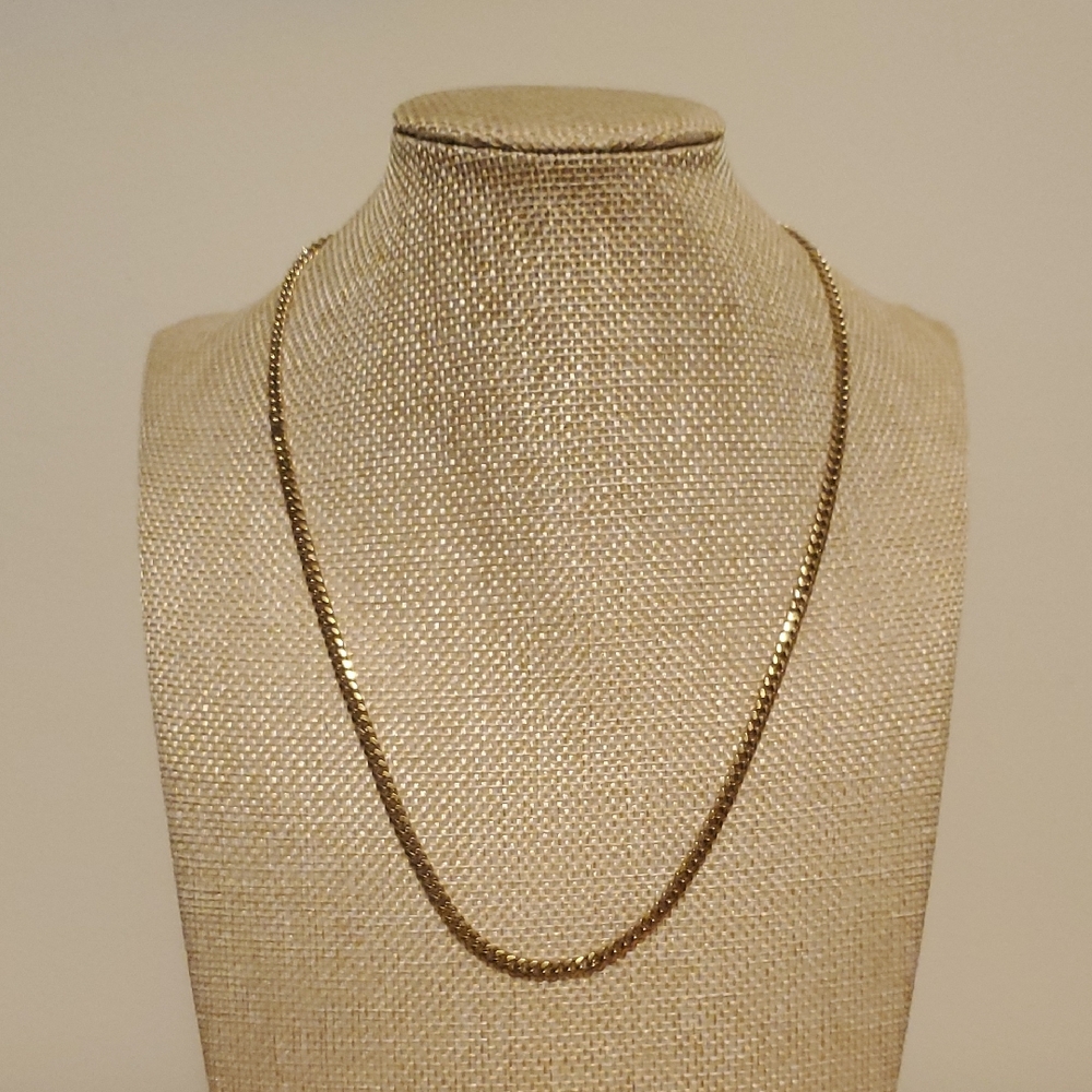 Elegant Gold Necklace  plated most likely